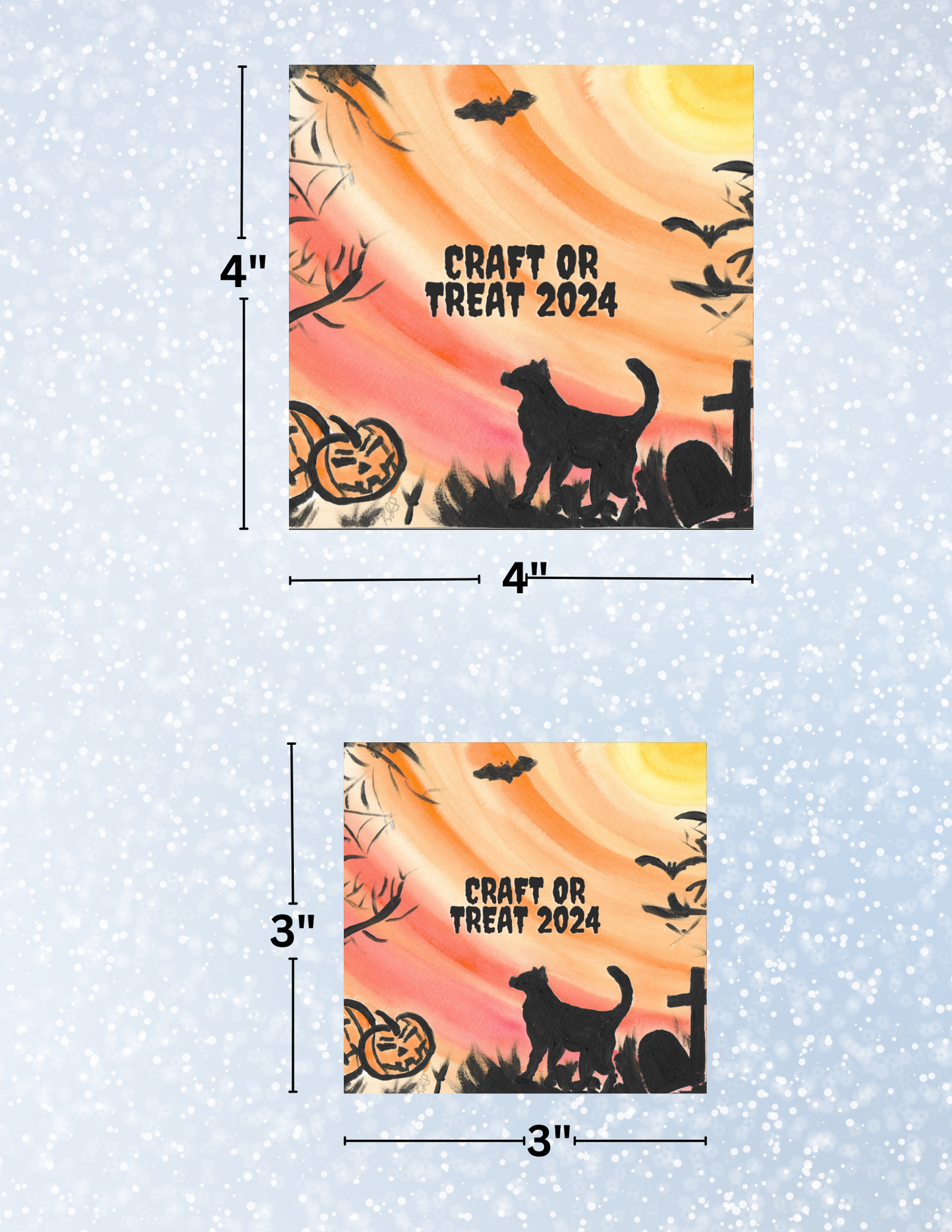 "Craft Or Treat 2024" By Crafting Journey Decorative Diamond Painting Release Papers