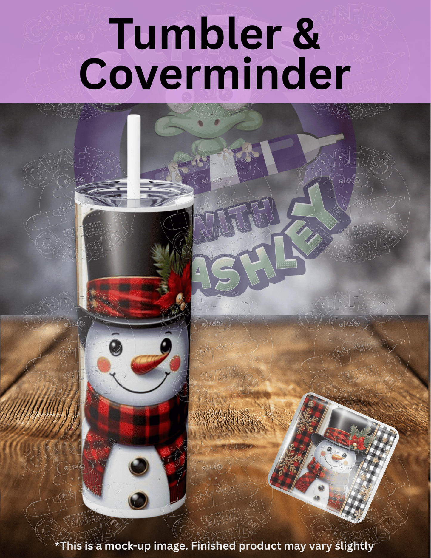 "Plaid Snowman" Premium Accessories for Diamond Painting