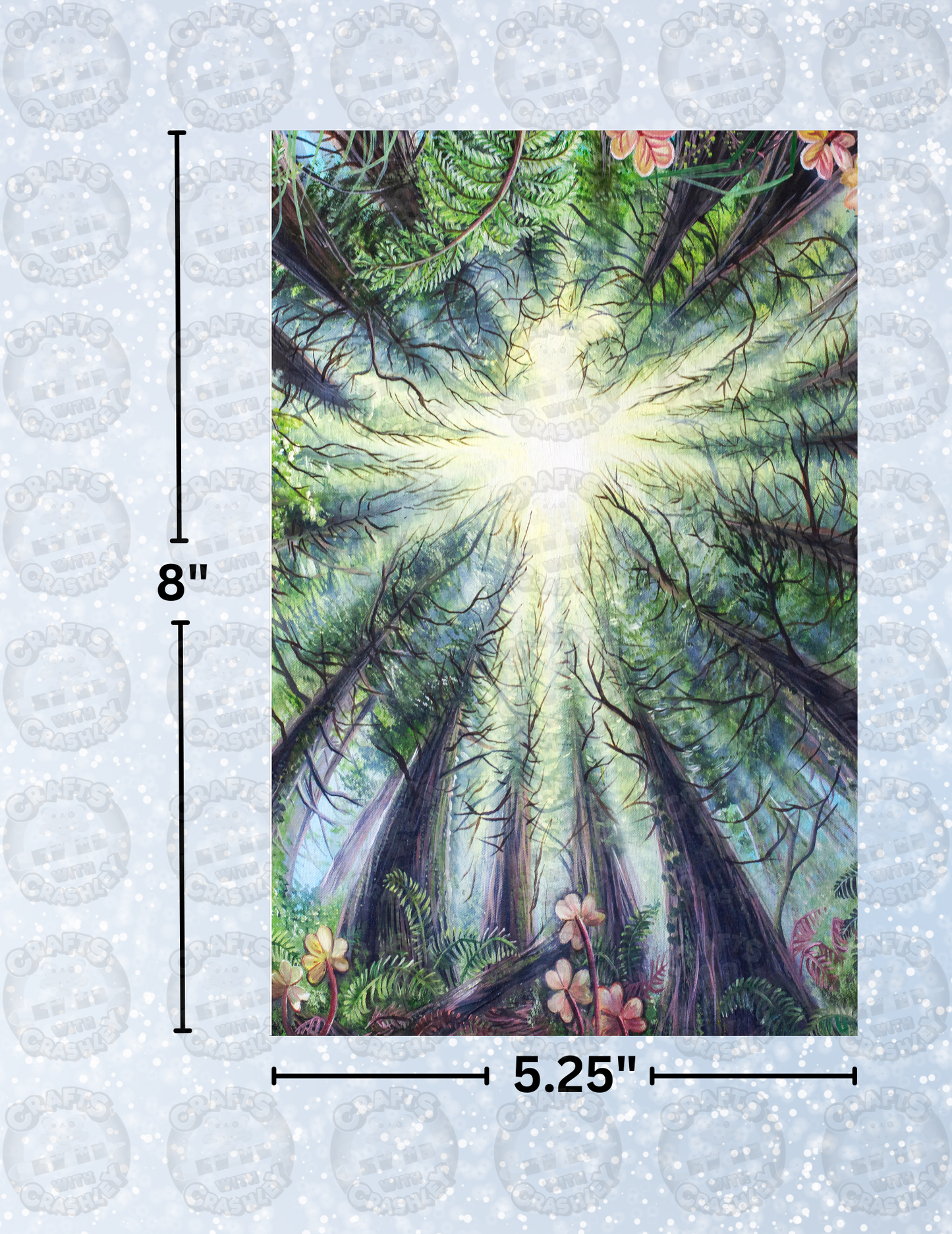 "Phoenix Redwoods" by ©Dakota Daetwiler Decorative Diamond Painting Release Papers