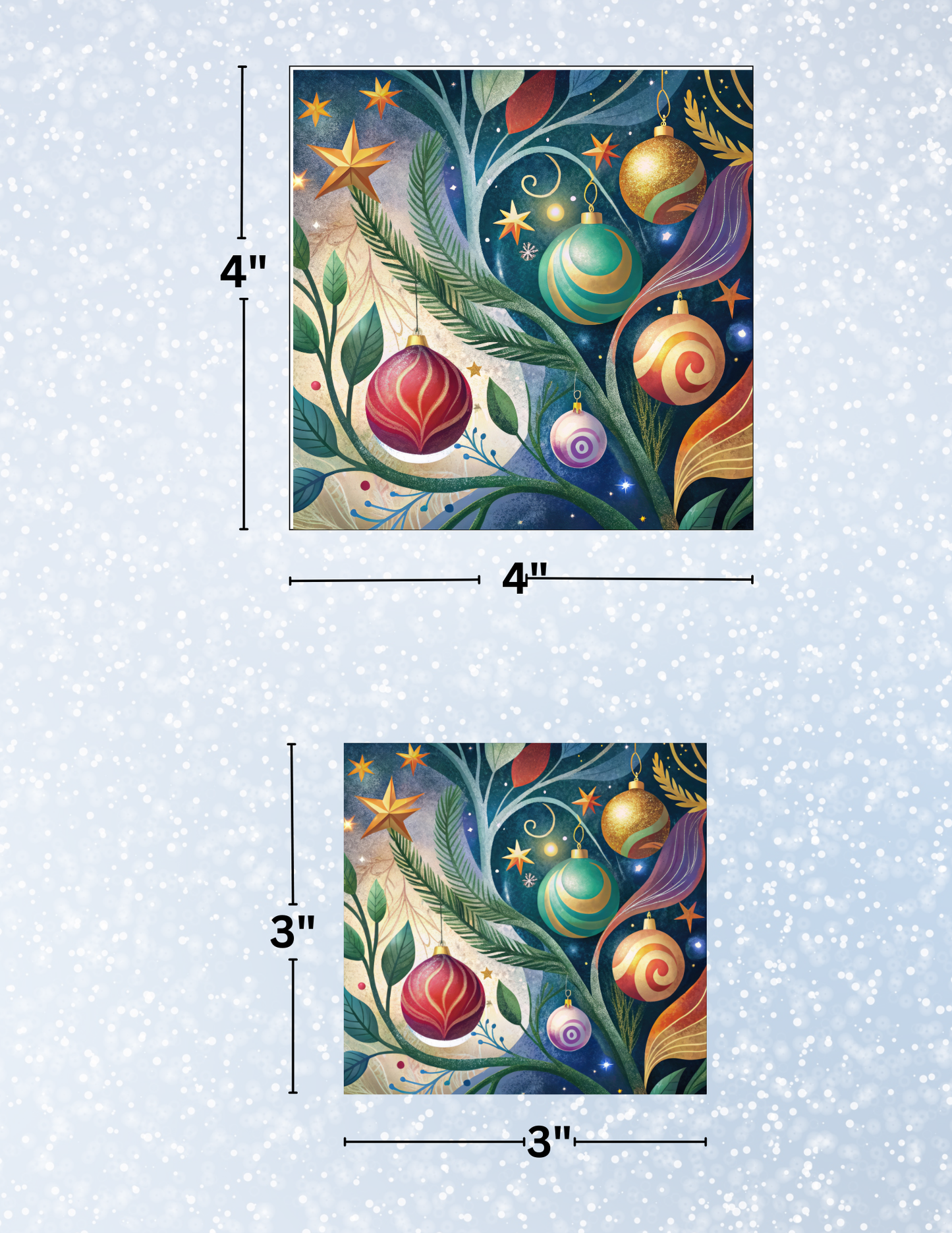 "Whimsical Christmas" Decorative Diamond Painting Release Papers