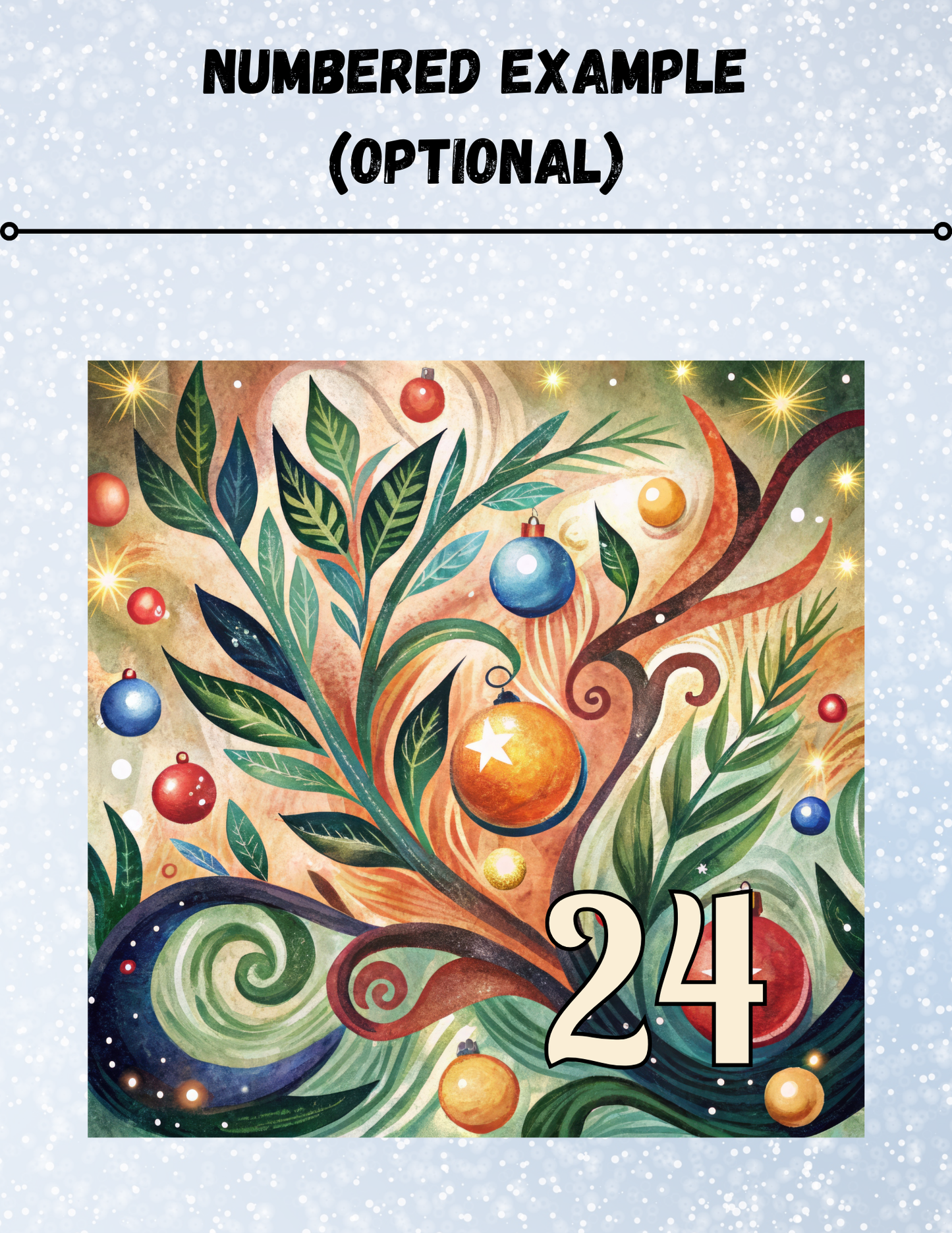 "Whimsical Christmas" Decorative Diamond Painting Release Papers