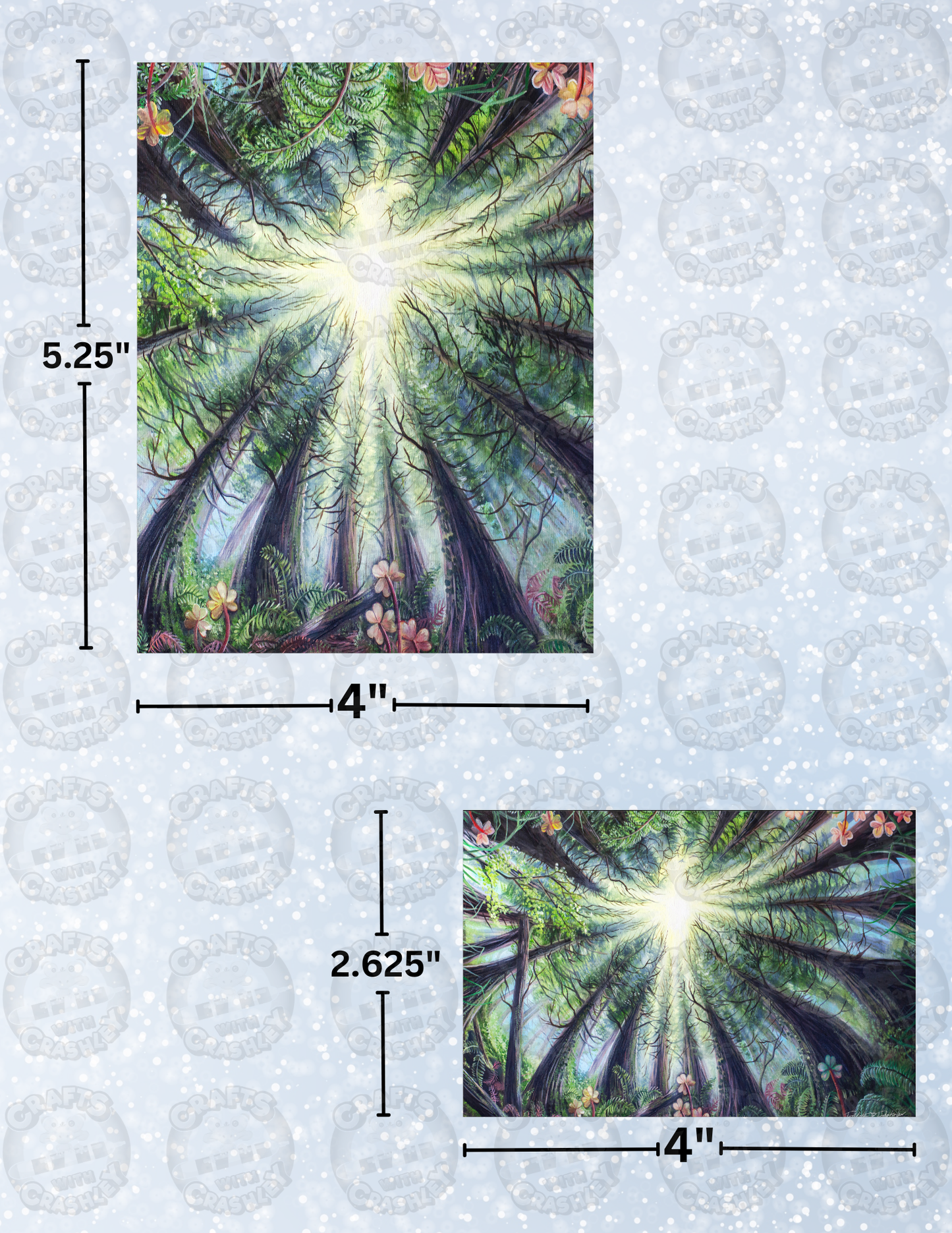 "Phoenix Redwoods" by ©Dakota Daetwiler Decorative Diamond Painting Release Papers