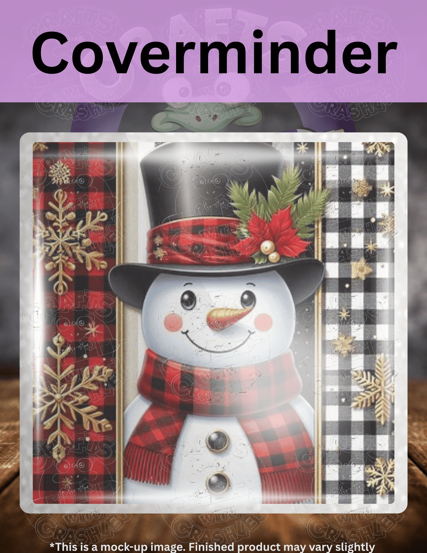 "Plaid Snowman" Premium Accessories for Diamond Painting
