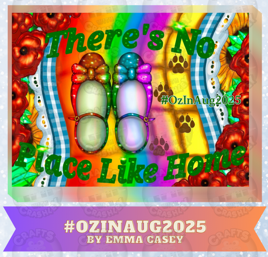 "#OzInAug2025" by Emma Casey Decorative Diamond Painting Release Papers