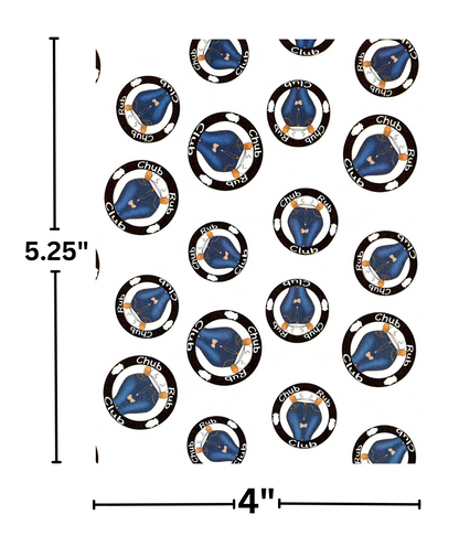 "Chub Rub Club" by Mrs Coffee Decorative Diamond Painting Release Papers