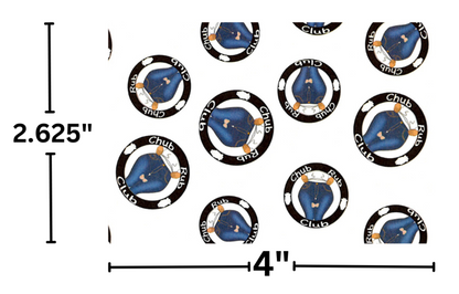 "Chub Rub Club" by Mrs Coffee Decorative Diamond Painting Release Papers