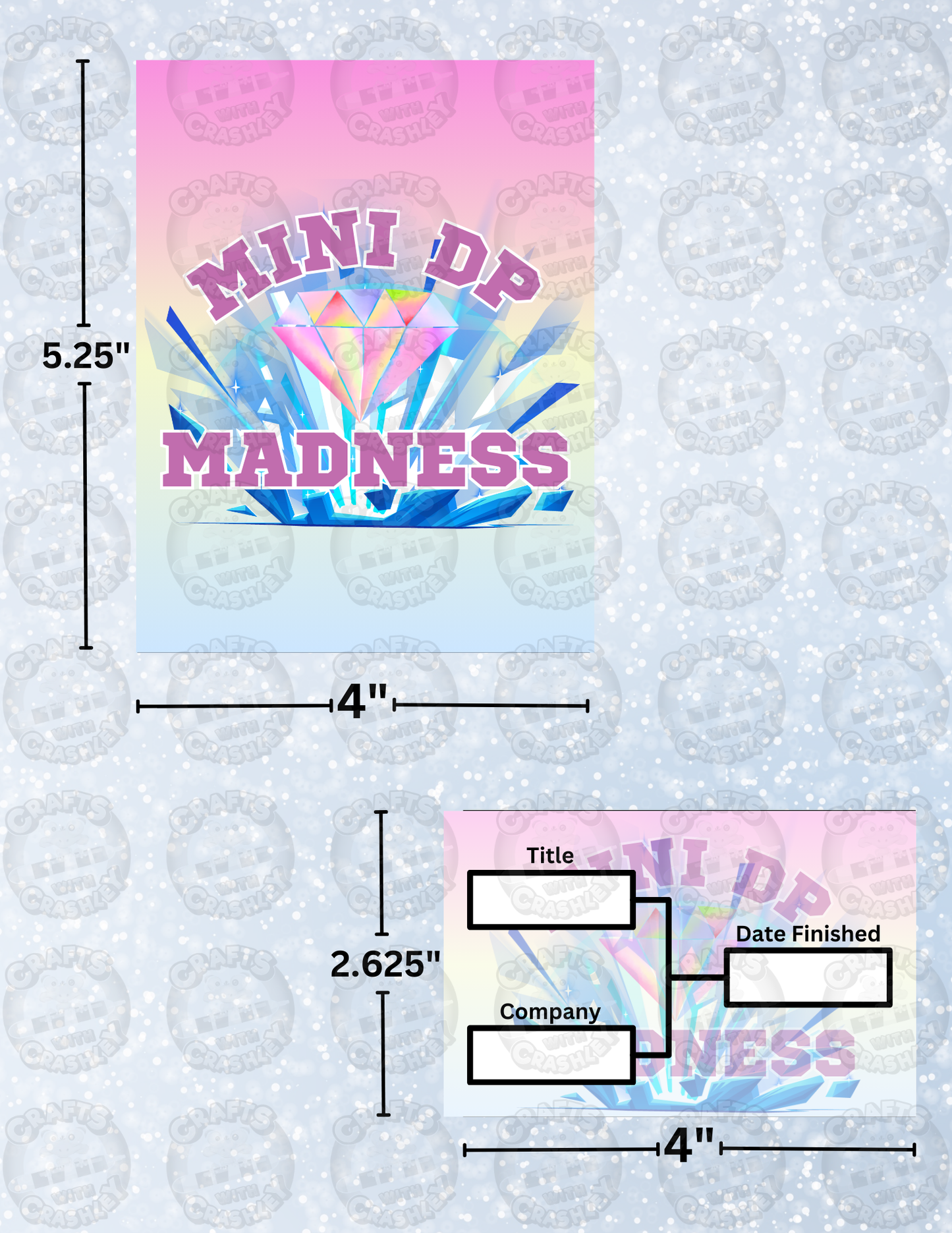 "Mini DP Madness" Decorative Diamond Painting Release Papers