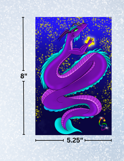 "Wishing Dragon" by Mrs Coffee Decorative Diamond Painting Release Papers