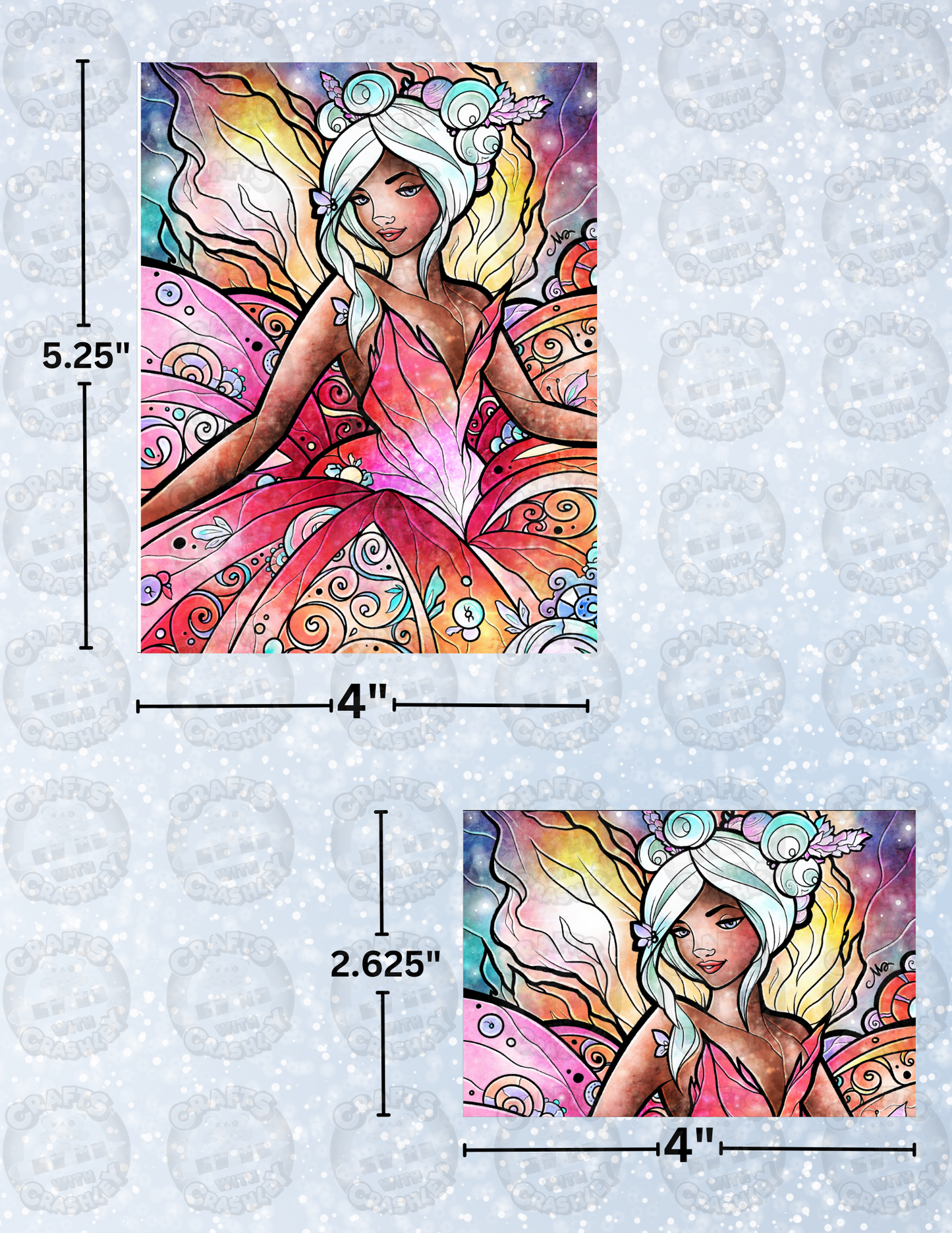 "Sugar Plum Fairy" by ©Mandie Manzano Decorative Diamond Painting Release Papers