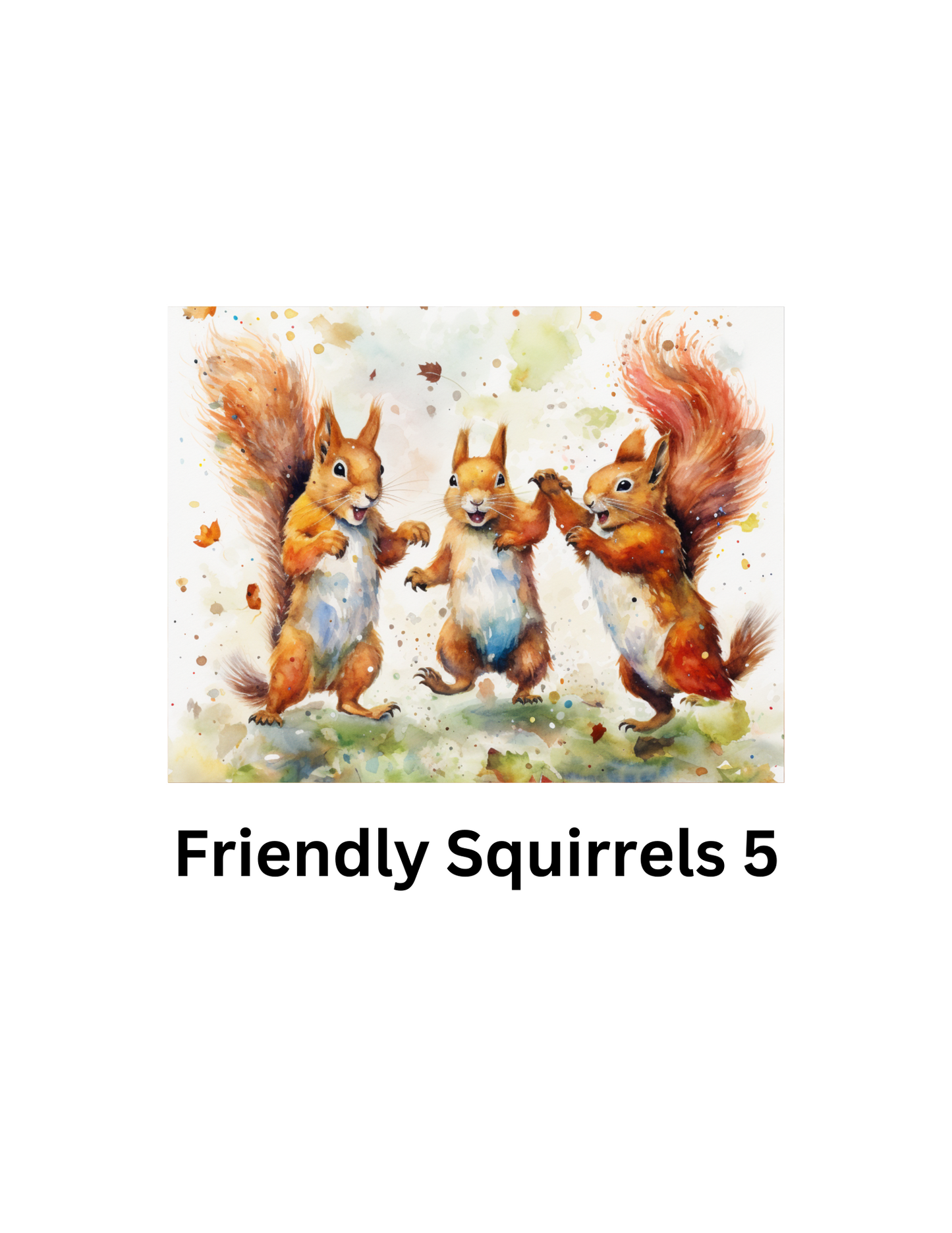 Squirrel Build Your Own Pack Premium Decorative Release Papers