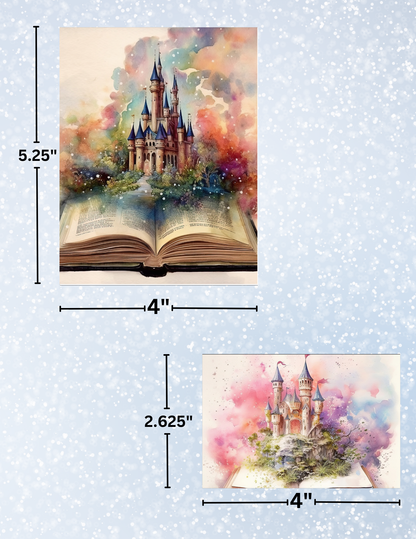 "A Storybook Fairytale" Decorative Diamond Painting Release Paper