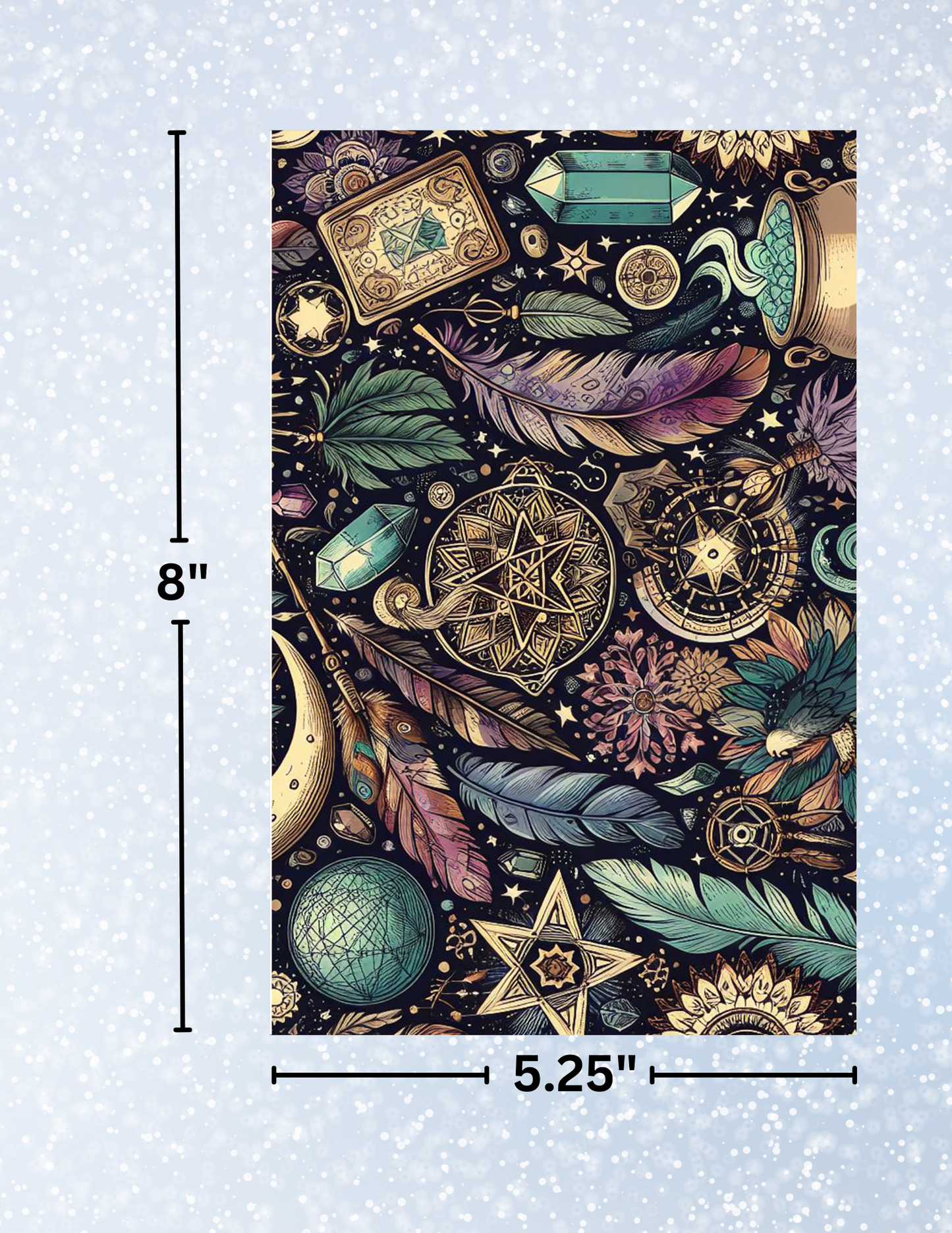 "Witchy Boho" Decorative Diamond Painting Release Papers