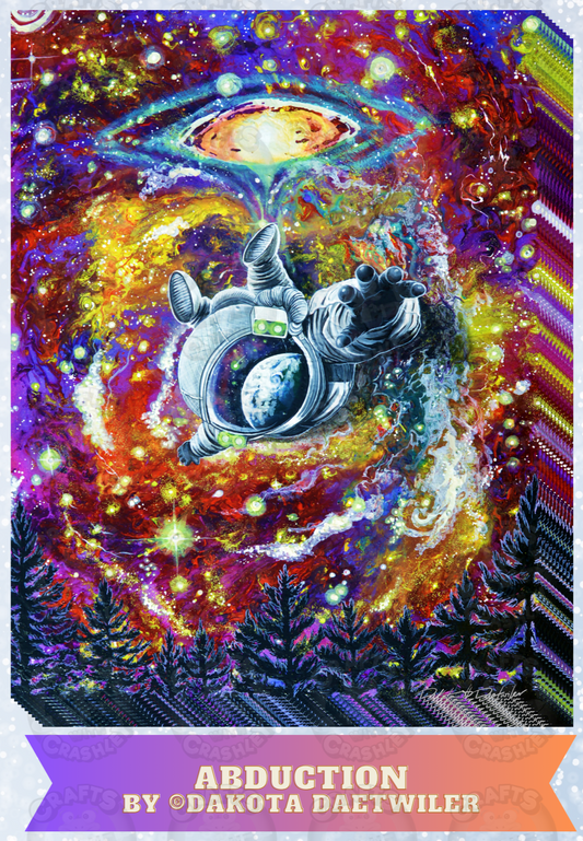 "Abduction" by ©Dakota Daetwiler Decorative Diamond Painting Release Papers