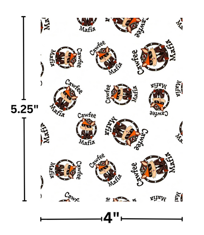 "Cawfee Mafia" by Mrs Coffee Decorative Diamond Painting Release Papers