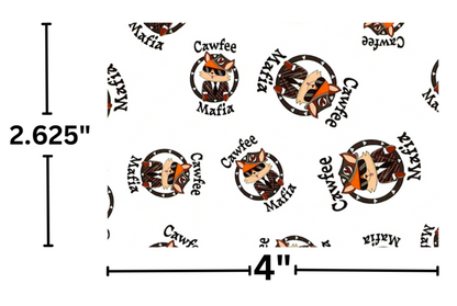 "Cawfee Mafia" by Mrs Coffee Decorative Diamond Painting Release Papers