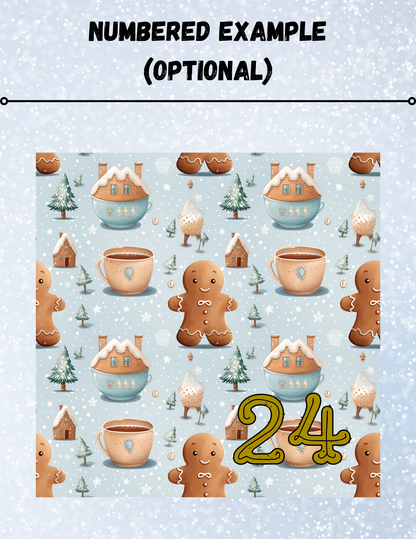 "Christmas Combo" Decorative Diamond Painting Release Papers