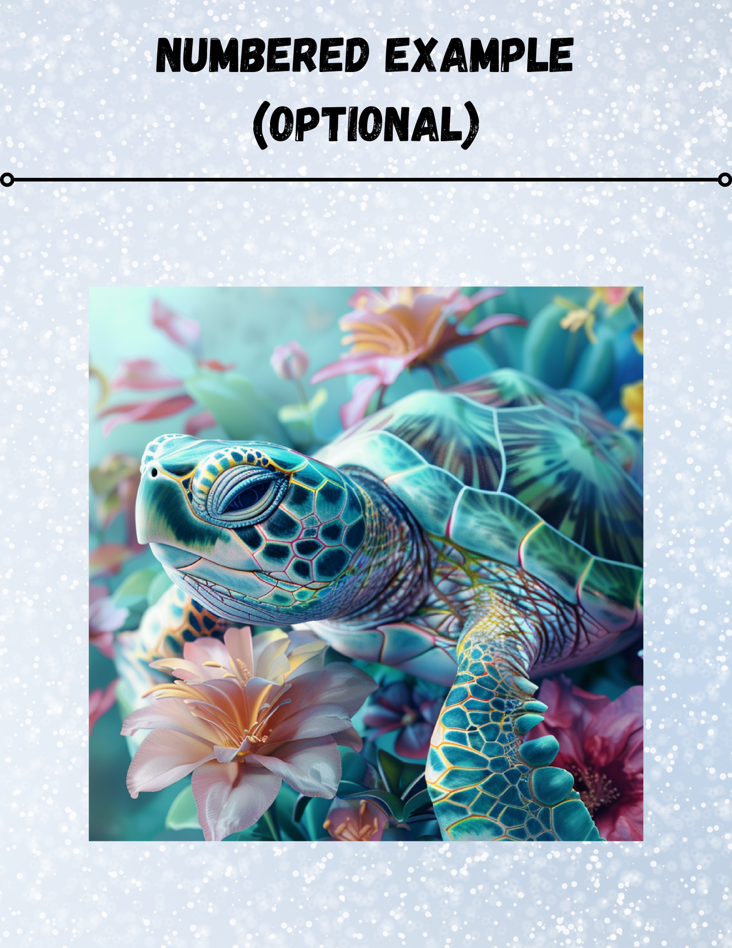 "Serene Sea Turtle" Decorative Diamond Painting Release Papers