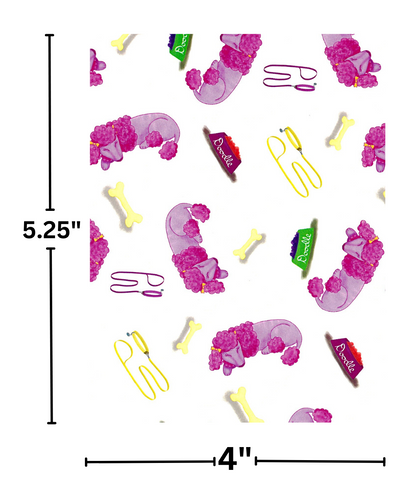 "Doodle the Poodle Sleeping" by Kaleena Kollmeier Decorative Diamond Painting Release Papers