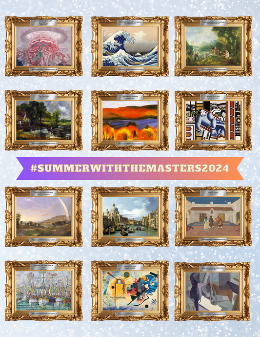 "#SummerWithTheMasters2024" Premium Diamond Painting Release Papers