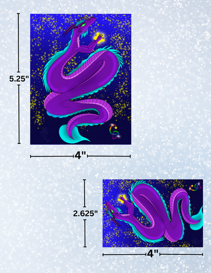 "Wishing Dragon" by Mrs Coffee Decorative Diamond Painting Release Papers