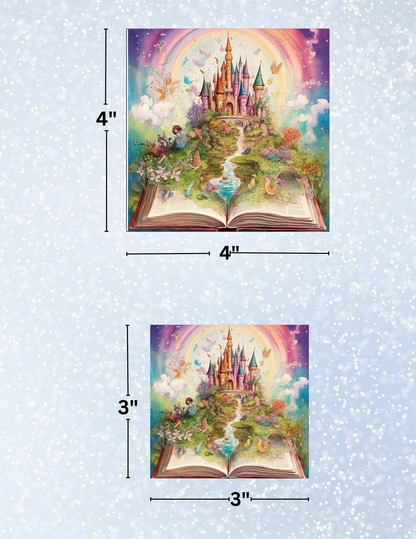 "A Storybook Fairytale" Decorative Diamond Painting Release Paper