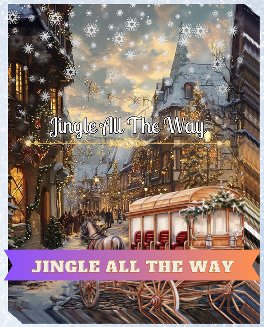 "Jingle All the Way" Decorative Diamond Painting Release Papers