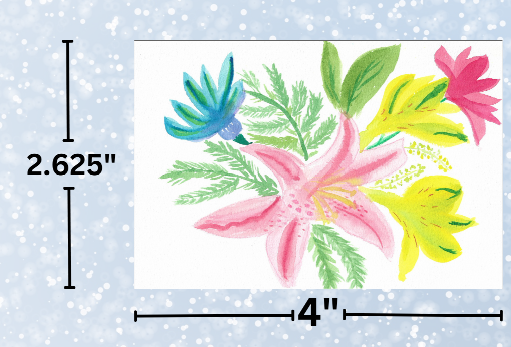 "Summer Flowers" by Crafting Journey Decorative Diamond Painting Release Papers