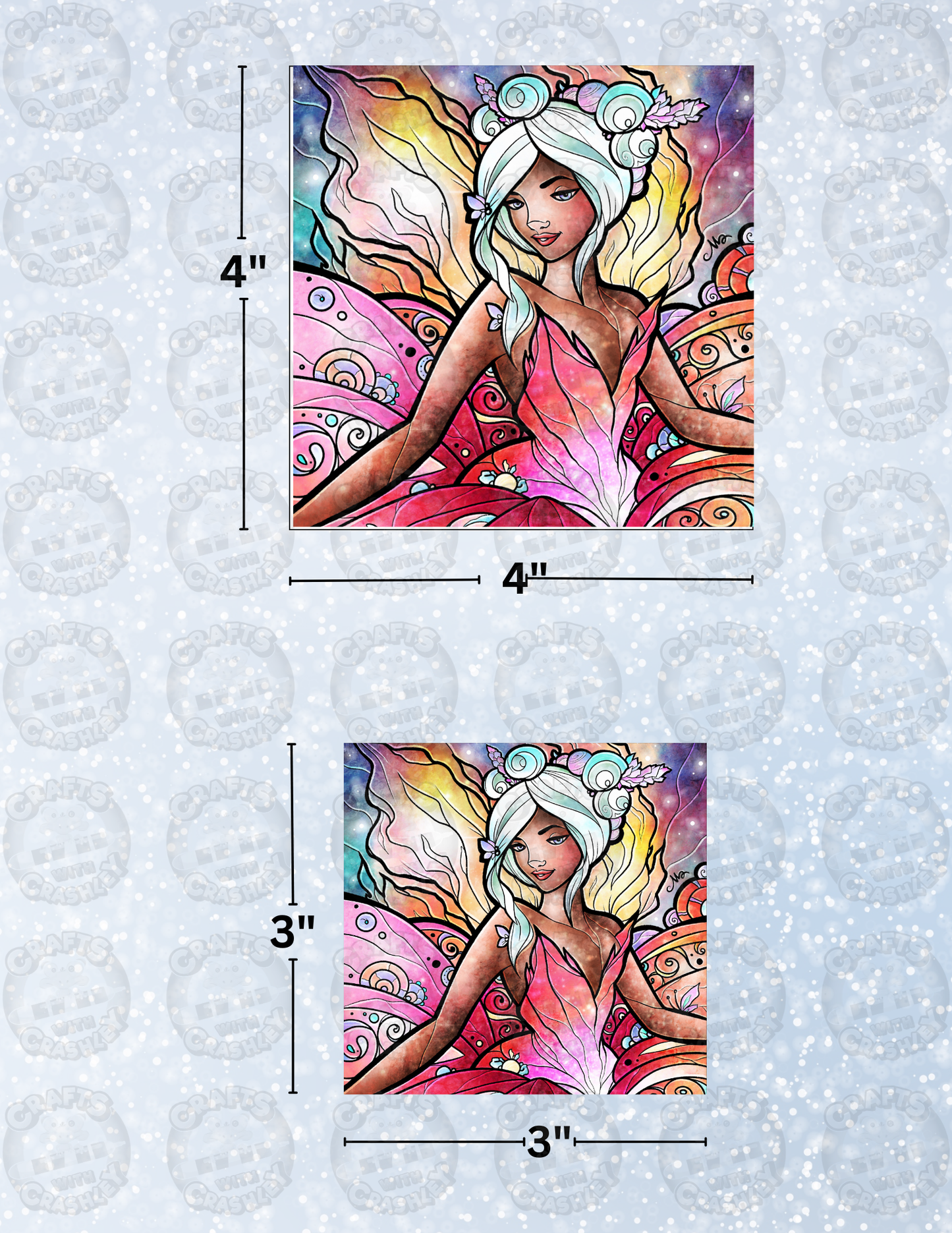 "Sugar Plum Fairy" by ©Mandie Manzano Decorative Diamond Painting Release Papers