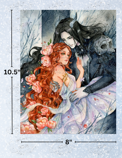 "Hades and Persephone" By ©Margaret Morales Decorative Diamond Painting Release Papers