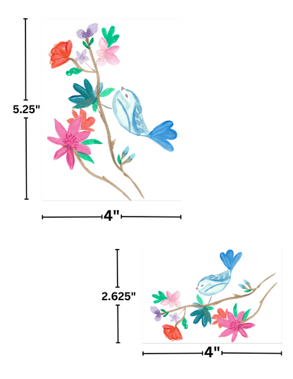 "Blue Bird" by Crafting Journey Decorative Diamond Painting Release Papers