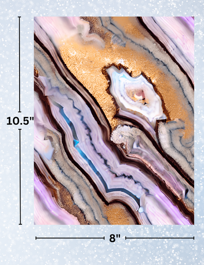 "Close Up Marble" Decorative Diamond Painting Release Papers