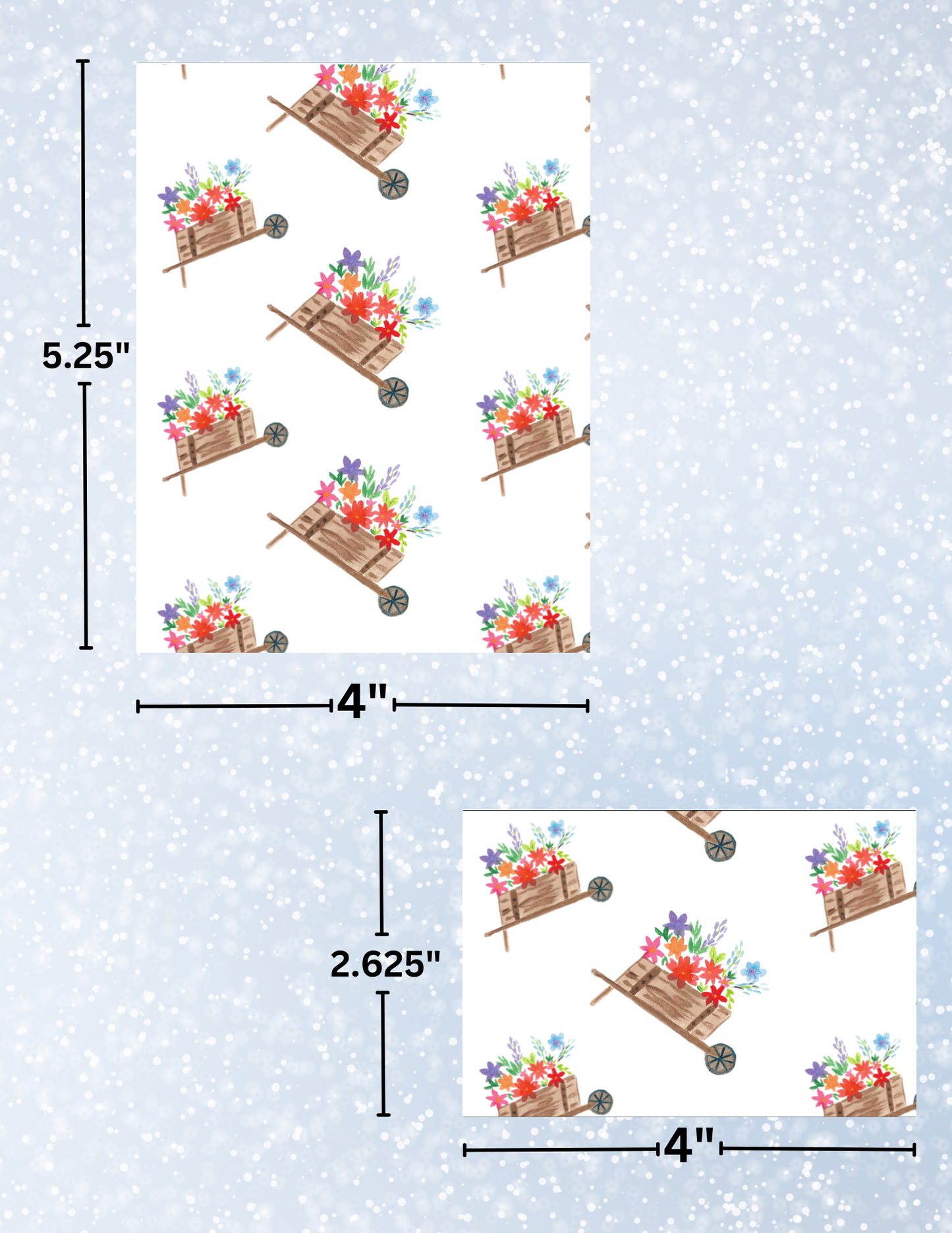 "Flower Wagon" by Crafting Journey Decorative Diamond Painting Release Papers