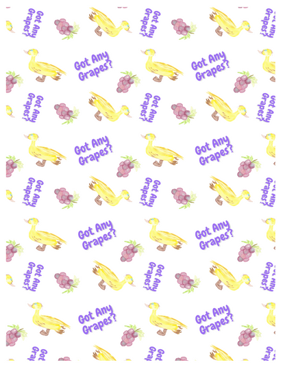 "Got Any Grapes" by Crafting Journey Decorative Diamond Painting Release Papers