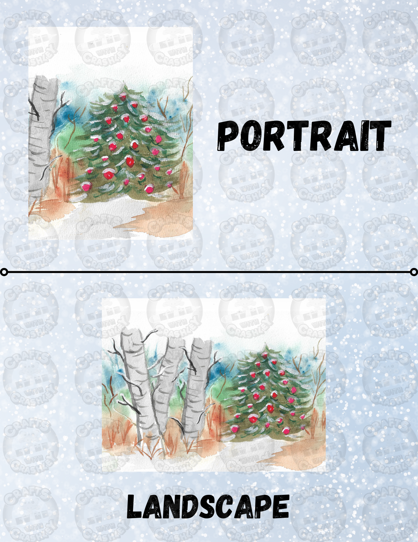 "Vignette Winter" By Crafting Journey Decorative Diamond Painting Release Papers