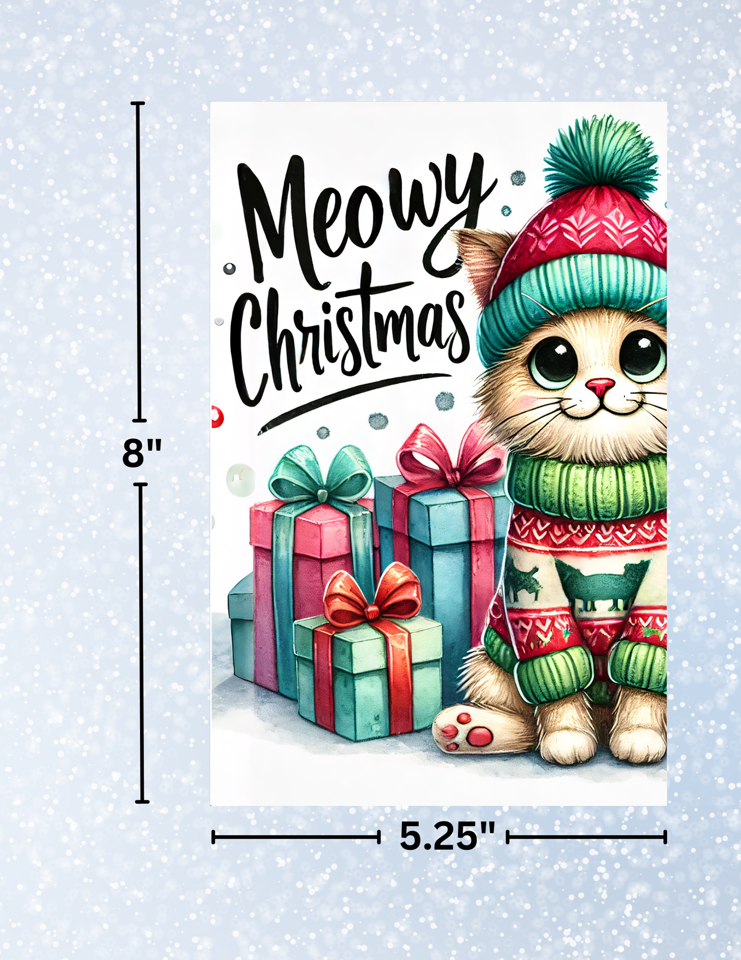 "Meowy Christmas" Decorative Diamond Painting Release Papers