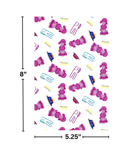 "Doodle the Poodle Sitting" by Kaleena Kollmeier Decorative Diamond Painting Release Papers