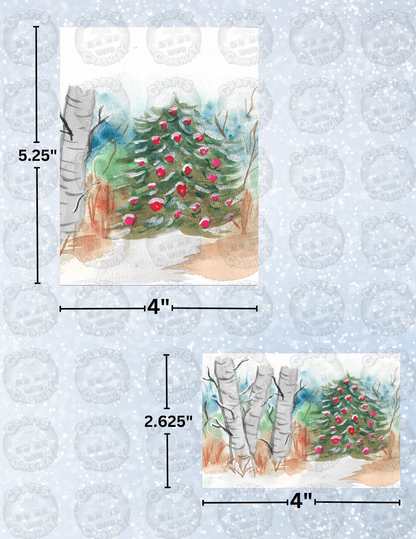 "Vignette Winter" By Crafting and Crime Daily Decorative Diamond Painting Release Papers