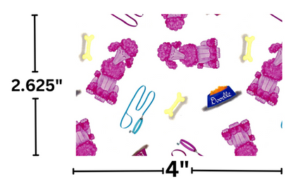 "Doodle the Poodle Sitting" by Kaleena Kollmeier Decorative Diamond Painting Release Papers