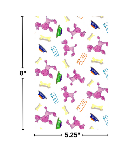 "Doodle the Poodle Standing" by Kaleena Kollmeier Decorative Diamond Painting Release Papers