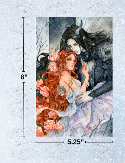 "Hades and Persephone" By ©Margaret Morales Decorative Diamond Painting Release Papers
