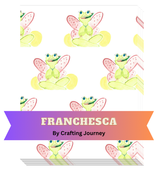 "Franchesca" by Crafting Journey Decorative Diamond Painting Release Papers