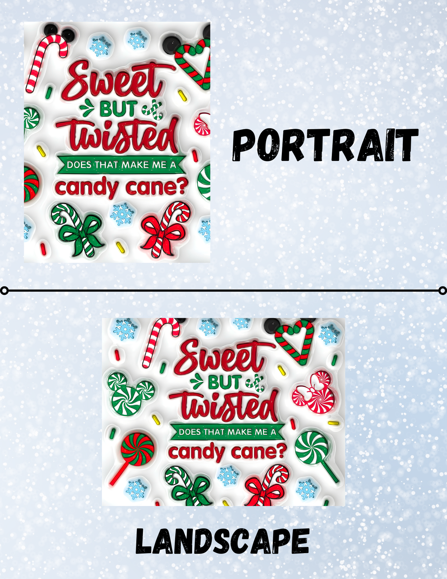 "Sweet But Twisted" Decorative Diamond Painting Release Papers