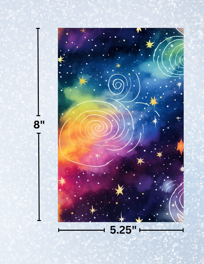 "Space Swirls" Decorative Diamond Painting Release Papers