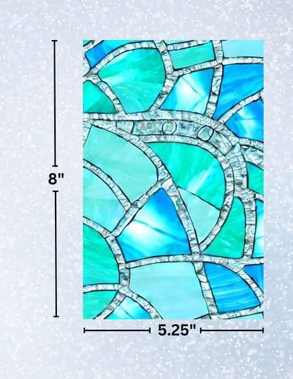 "Blue Mosaic" Decorative Diamond Painting Release Papers