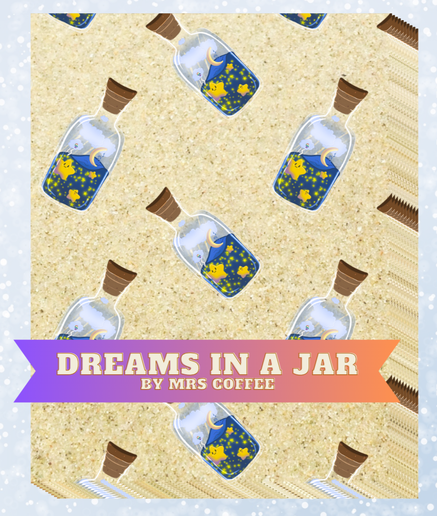 "Dreams in a Jar" by Mrs Coffee Decorative Diamond Painting Release Papers