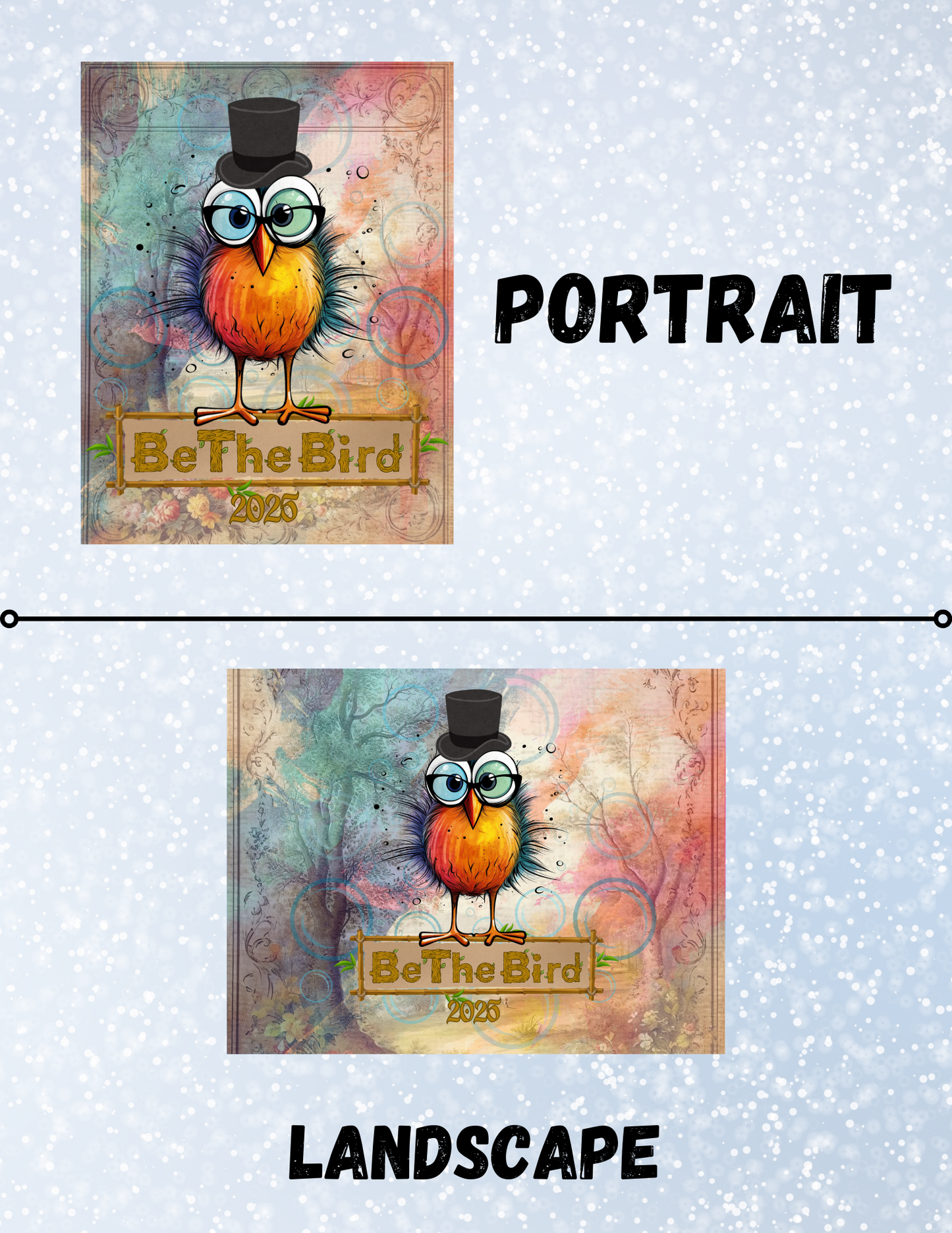 "Be the Bird 2025" Decorative Diamond Painting Release Papers