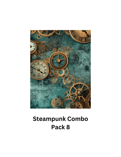 Steampunk Build Your Own Pack Premium Decorative Release Papers