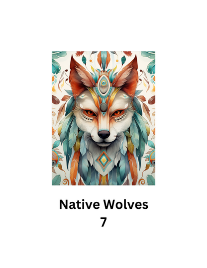 Wolves Build Your Own Pack Premium Decorative Release Papers