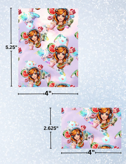 "Gamer Food" Decorative Diamond Painting Release Papers