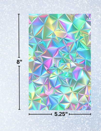 "Holographic Glass" Decorative Diamond Painting Release Papers